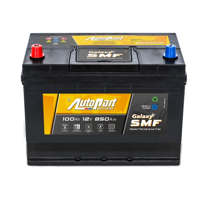 Akumulator Autopart Galaxy SMF 12V 100Ah 850A L+ 600-091
